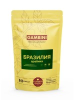 Gambini Бразилия Сантос Арабика. Капсулы для кофемашин Nespresso (10 шт)